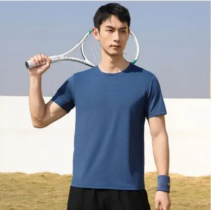 Performance tee, blue
