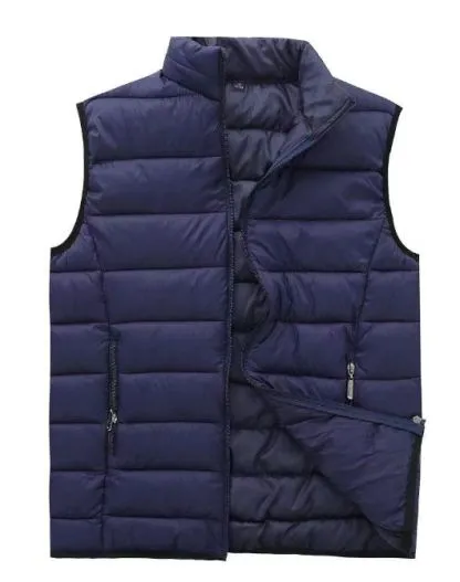 Lightweight puffer vest, navy