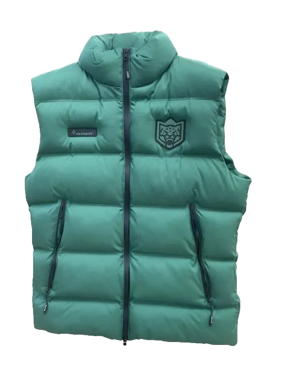 Puffer vest, emerald