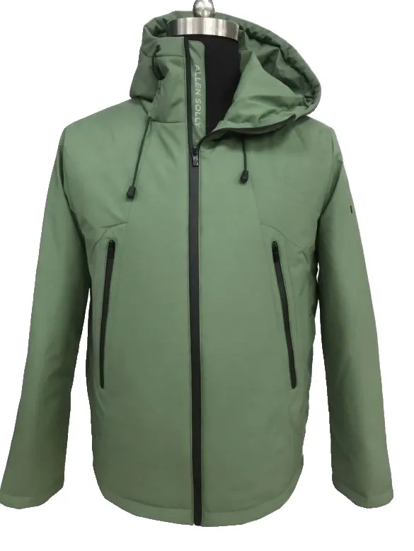 Hooded jacket, sage
